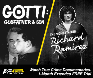 Watch true crime documentaries. 1-month extended free trial.