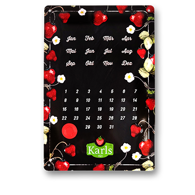 KARLS BLECHSCHILD "KALENDER"