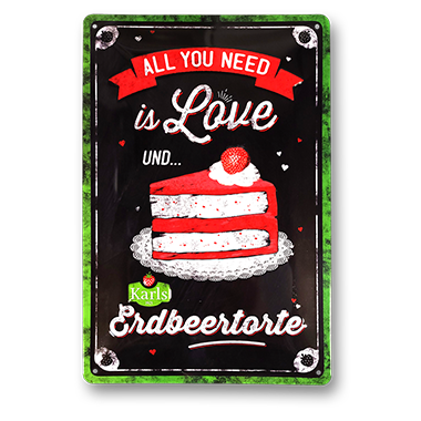 KARLS BLECHSCHILD "IN LOVE..."