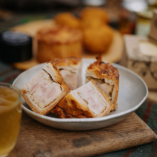 Chicken & Ham Pie