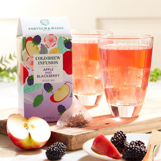 Apple and Blackberry Cold Brew Infusion