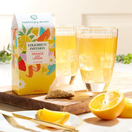 Orange and Lemon Cold Brew Infusion