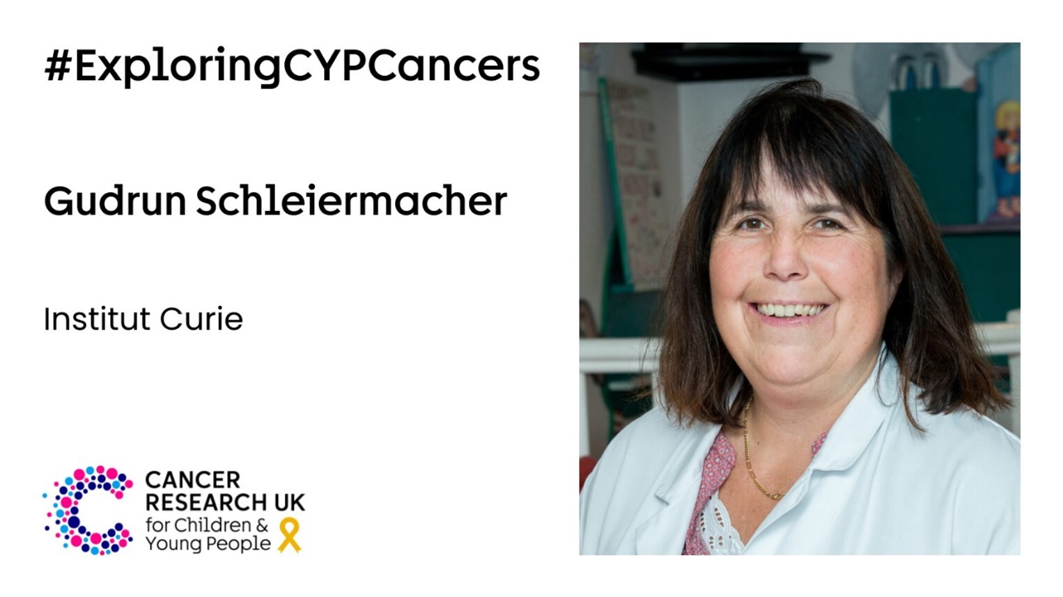 Speaker image Exploring CYP Cancer webinar